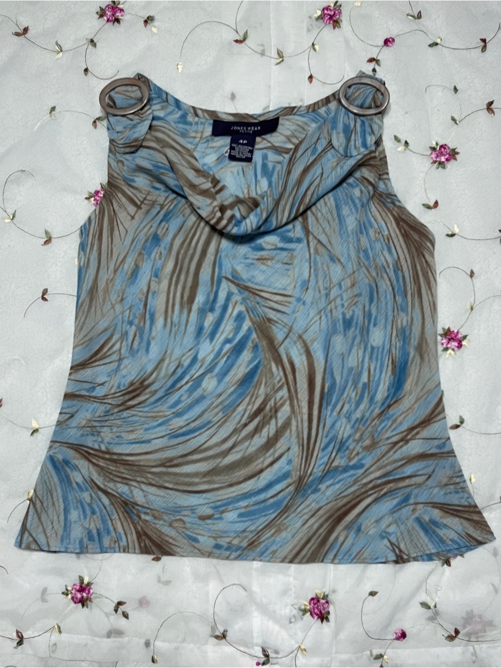 2000s Cowl Neck Top